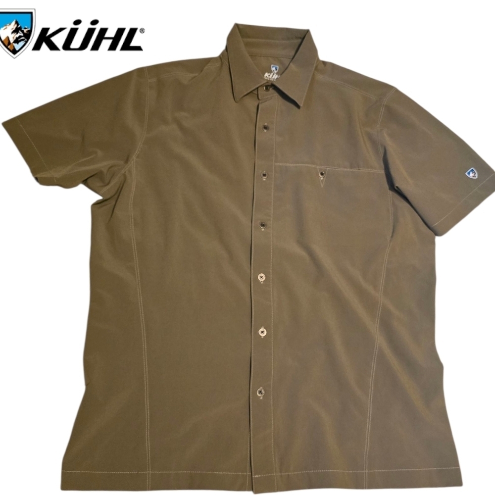 KUHL Renegade Shirt Men's Size Small Lunar Green